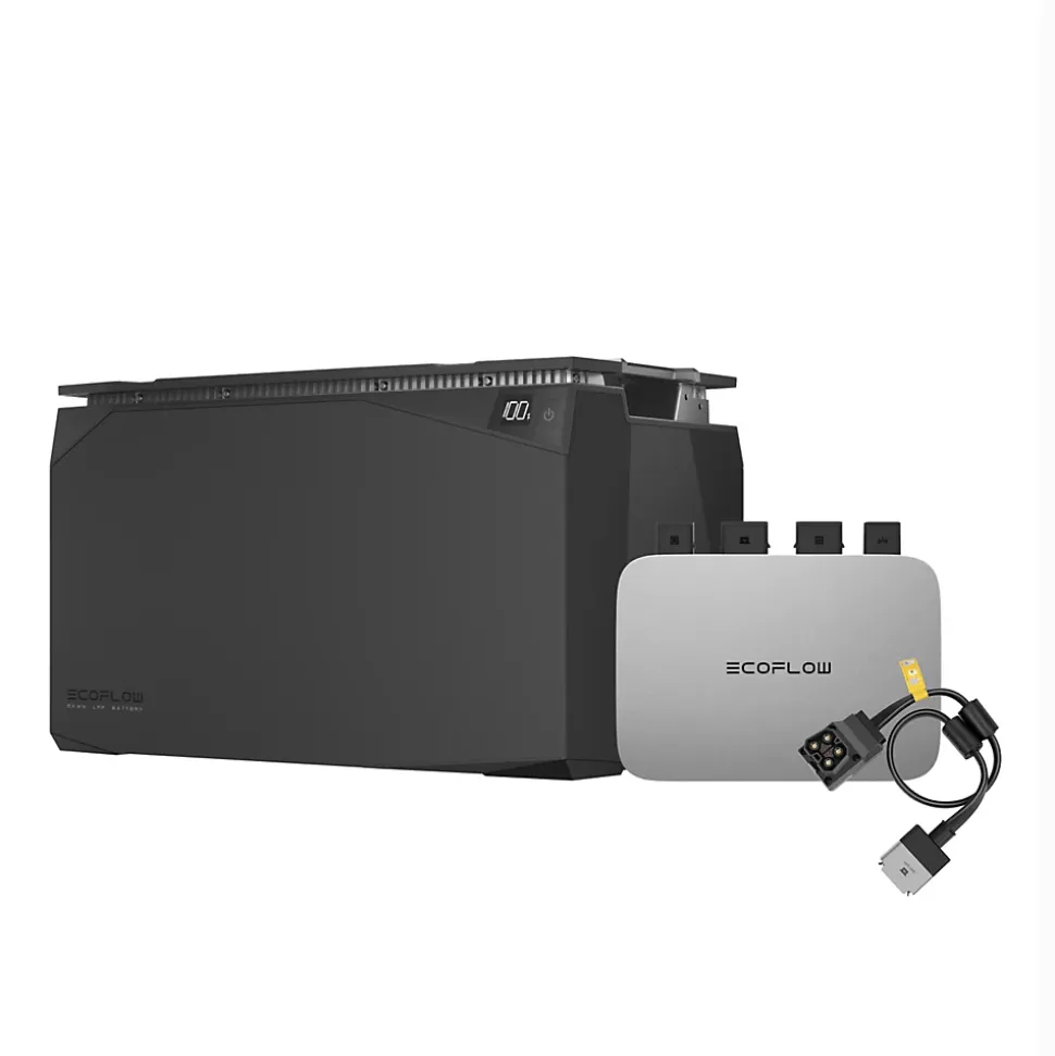Batterie Ecoflow étanche lifepo4 2016Wh +powerstream