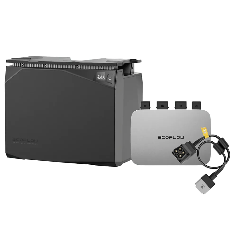 Batterie Ecoflow étanche lifepo4 2016Wh +powerstream
