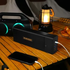 Batterie Modulaire RUNHOOD EB324 - 324 Wh + Module USB UE256 - Recharge Rapide et Polyvalente