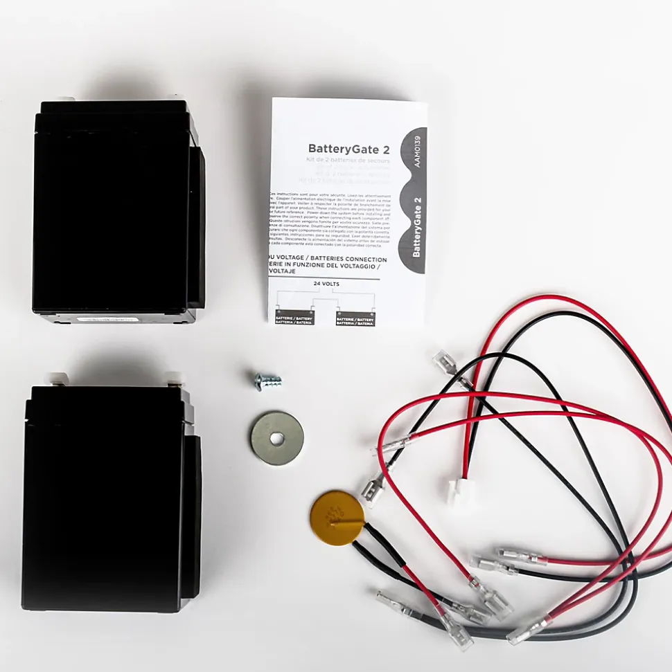 Batterie pour motorisation de portail 2x2,2Ah SCS Sentinel