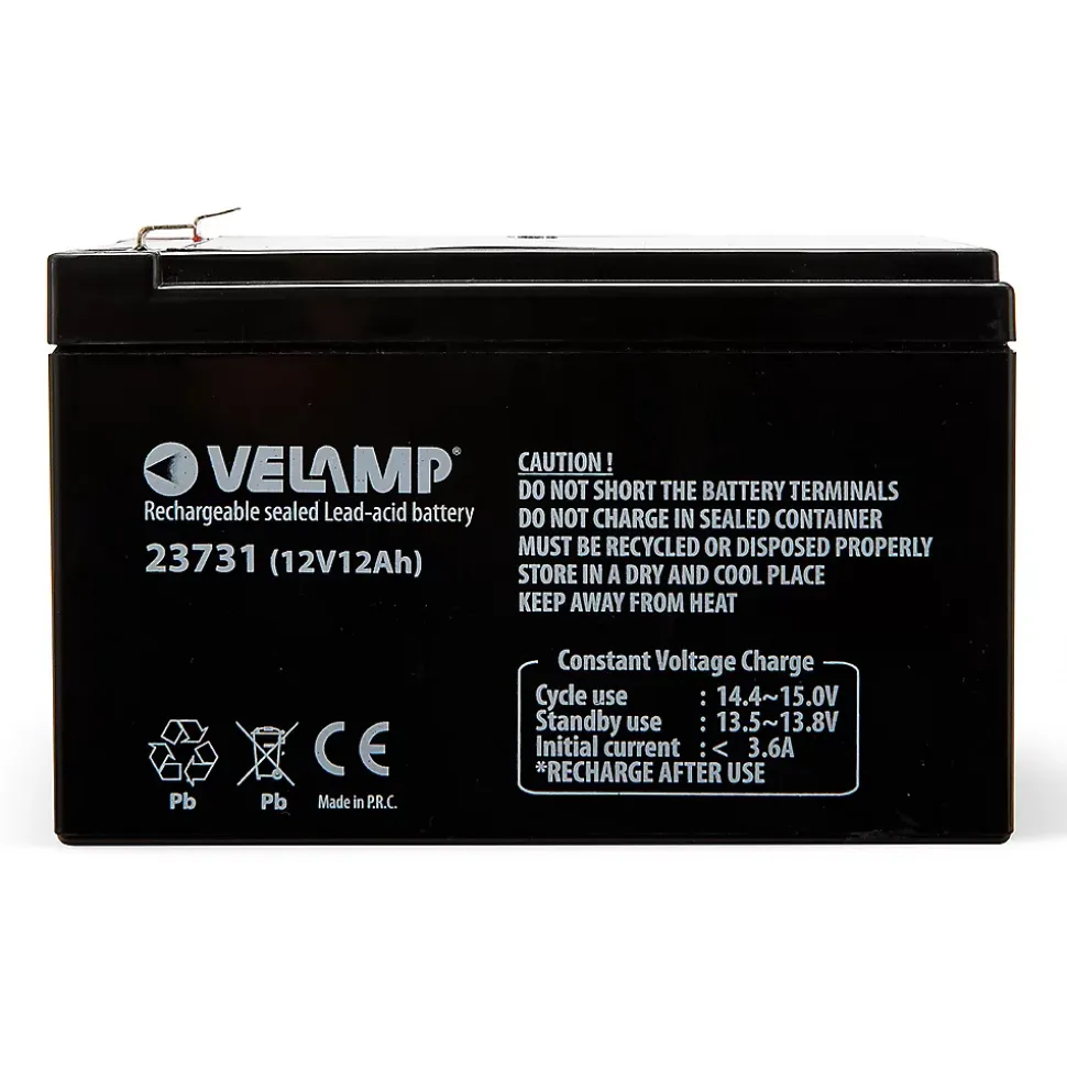 Batterie rechargeable au plomb 12V 12Ah