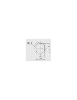 Batteuse avec cames pour boîtes aux lettres, épaisseur maxi 12mm - THIRARD