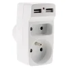 Biplite 2P 6A + 2P+T 16A + USB Zenitech