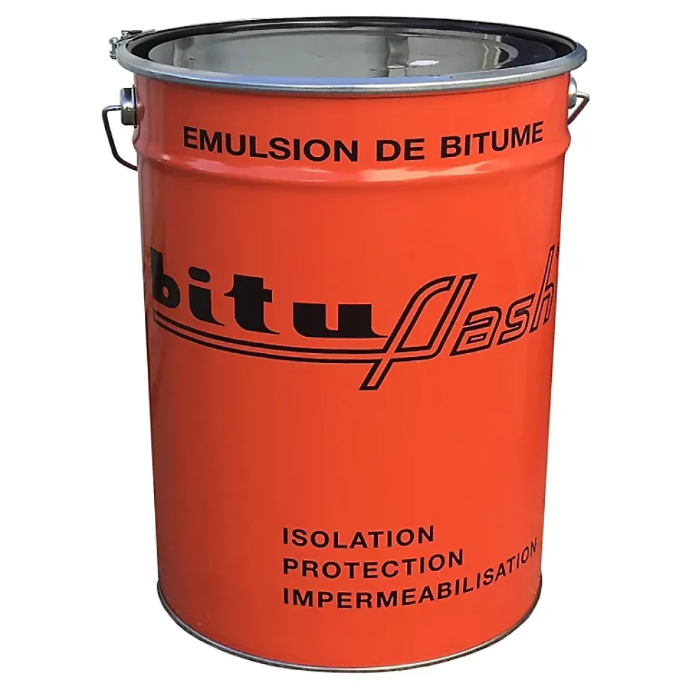 Bitume étanchéité, enduit bitumeux, imperméabilisant maçonnerie, bois, métaux, cuve, bassin, fondation, sol, BITUFLASH - PROCOM-5