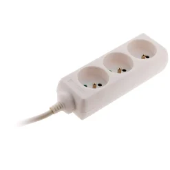 Bloc 3 prises blanc 1m Zenitech
