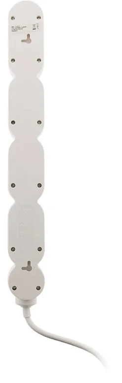 Bloc Home 8 prises 16A 2P+T câble 1,5m - Blanc - Zenitech