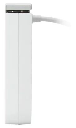 Bloc multiprise Gekko 4 prises blanc - clipsable - Otio