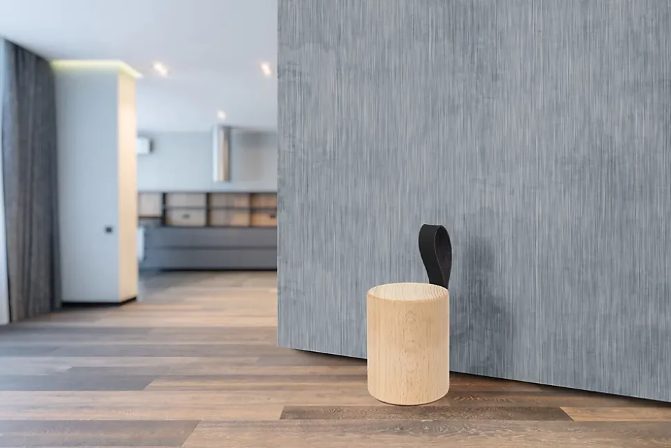 Bloque-porte cylindrique Rei bois hêtre ⌀70x H. 87 cm