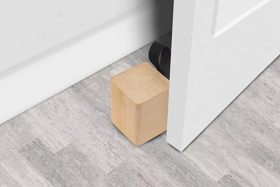 Bloque-porte Rei bois hêtre ⌀7 x H. 13,5cm