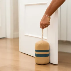 Bloque-porte sac marin Rei tissu ⌀12x H.41 cm