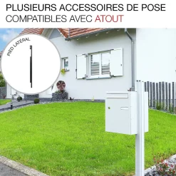 Boite à colis Atout 1 porte Vert brillant RAL 6033 B