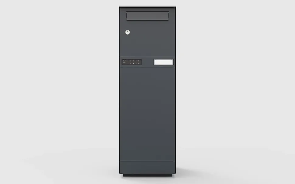 Boite à colis électronique et autonome Kombibox 950 gris