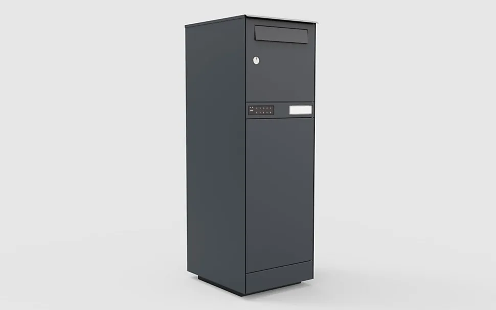 Boite à colis électronique et autonome Kombibox 950 gris