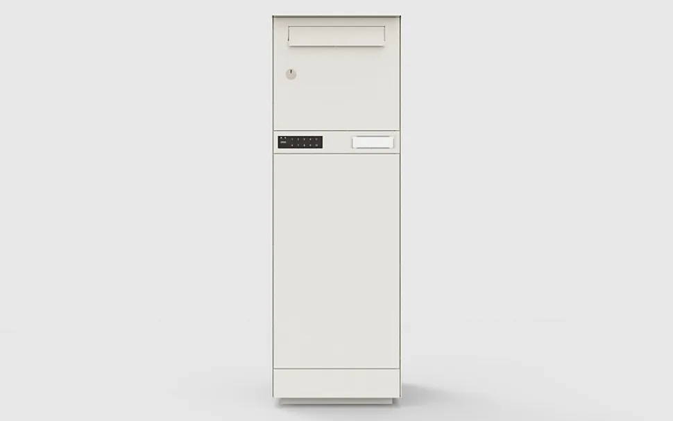 Boite à colis électronique et autonome Kombibox 950 blanc