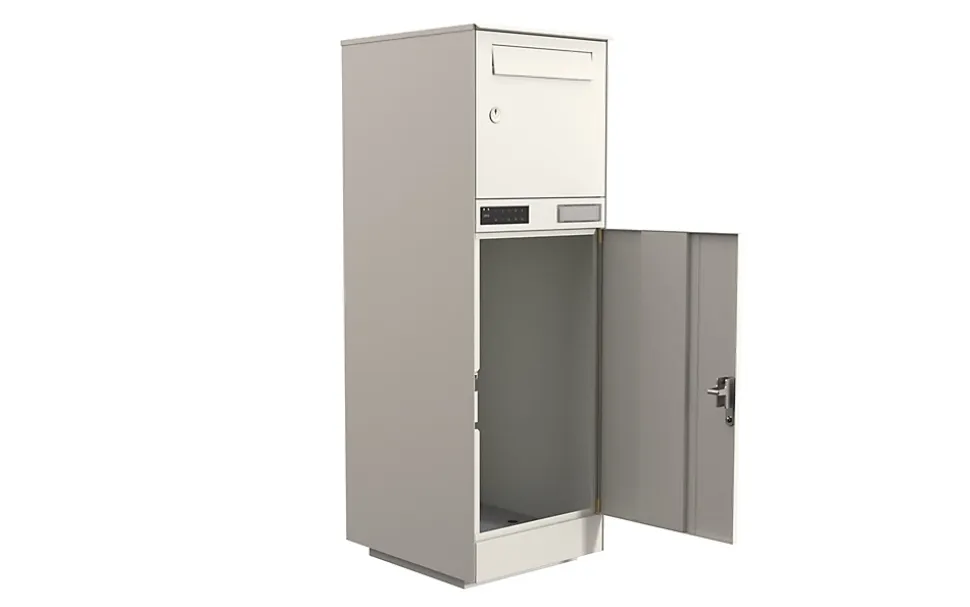 Boite à colis électronique et autonome Kombibox 950 blanc