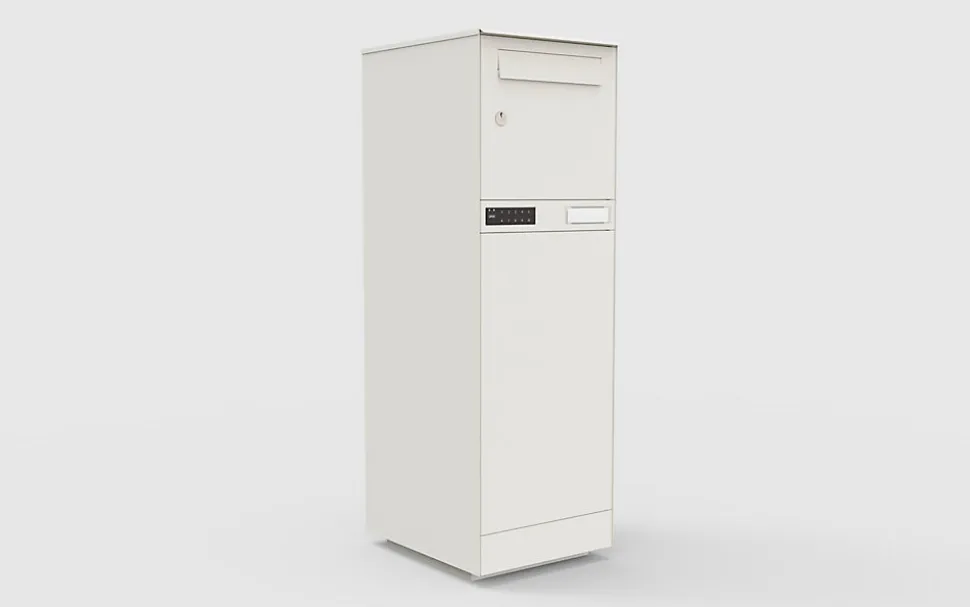Boite à colis électronique et autonome Kombibox 950 blanc