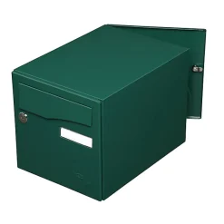 Boite aux lettres Préface 2 portes Vert brillant RAL 6005B
