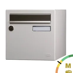 Boite aux lettres Allure 1 porte blanc 9016M