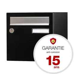 Boite aux lettres Allure 2 portes noir 9005M