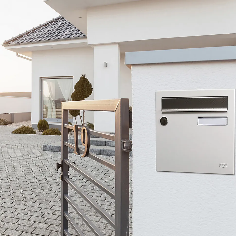 Boite aux lettres Allure 2 portes blanc 9016M