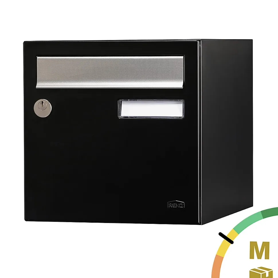 Boite aux lettres Allure 1 porte noir 9005M