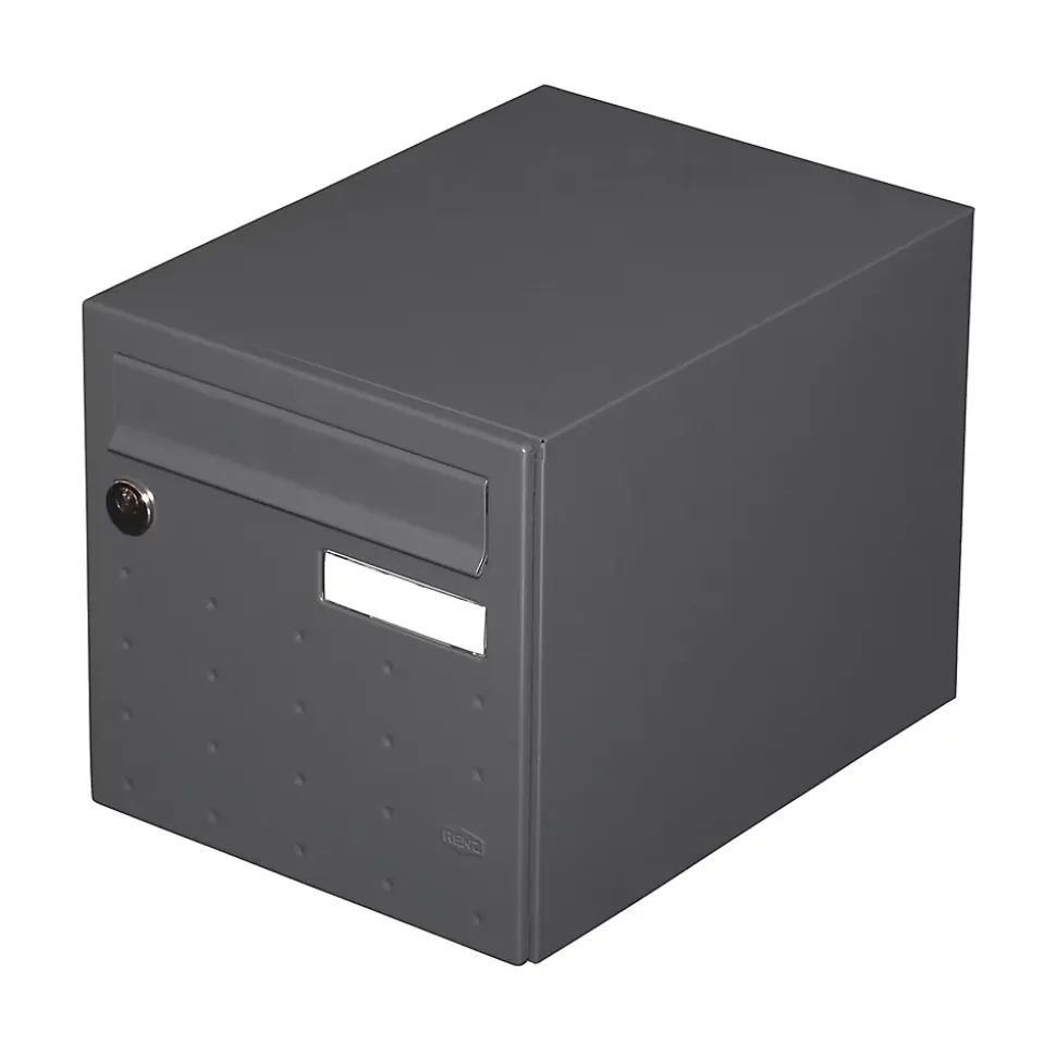 Boite aux lettres CubYsm 1 porte Gris anthracite 7016M