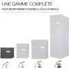 Boite aux lettres CubYsm 2 portes Gris anthracite 7016M