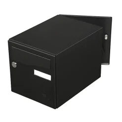 Boite aux lettres Préface 2 portes Noir mat RAL 9005M