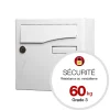 Boite aux lettres Préface compact Blanc brillant RAL 9016B