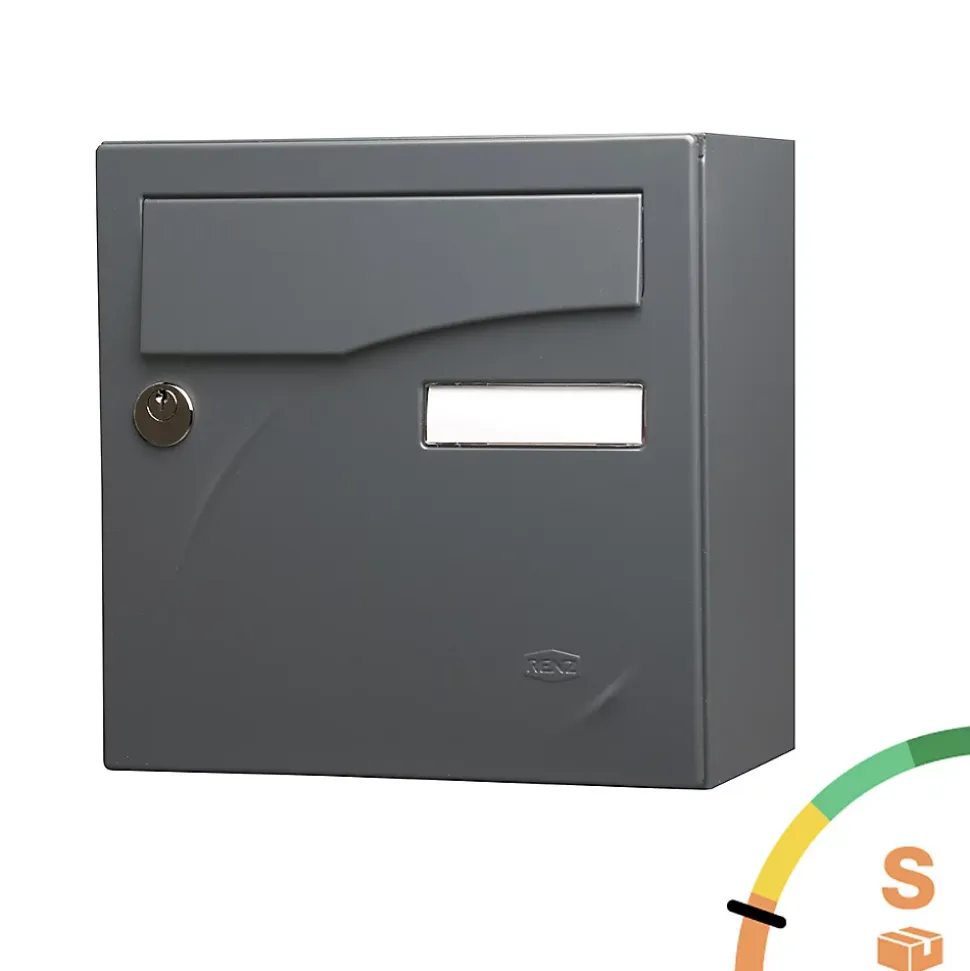 Boite aux lettres Préface compact Gris anthracite mat RAL 7016M