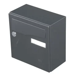 Boite aux lettres Préface compact Gris anthracite mat RAL 7016M