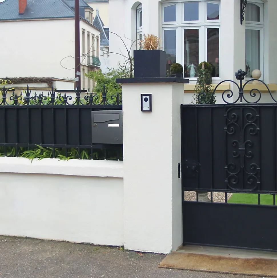 Boite aux lettres Préface 1 porte Gris anthracite mat RAL 7016 M