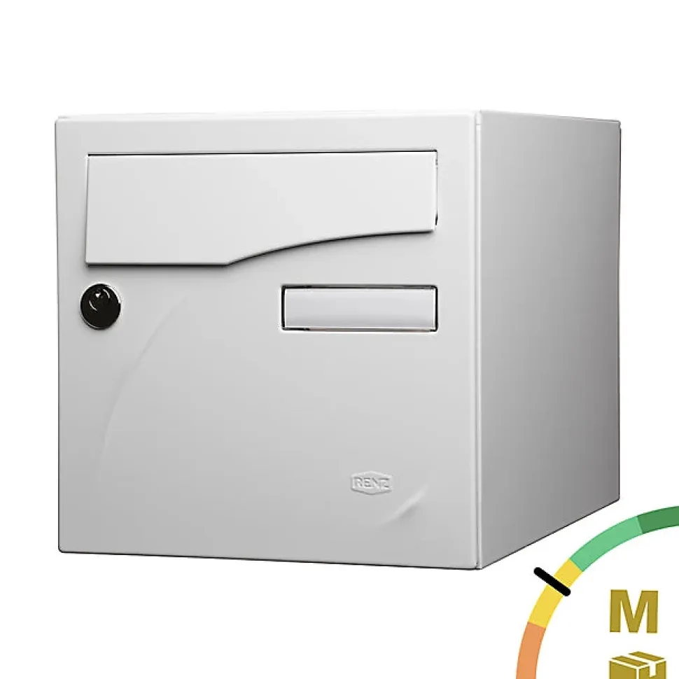 Boite aux lettres Préface 1 porte Blanc brillant RAL 9016B