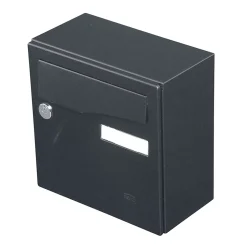 Boite aux lettres Préface compact Noir Sablé RAL 2100 MS