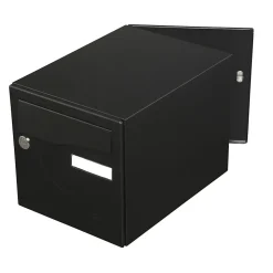 Boite aux lettres Préférence 2 portes noir mat 9005M