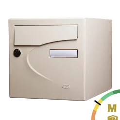 Boite aux lettres Préférence 1 porte ivoire brillant 1015B