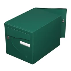 Boite aux lettres Préférence 2 portes vert brillant 6005B