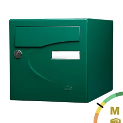 Boite aux lettres Préférence 1P vert brillant 6005B