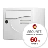 Boite aux lettres Préférence 1 porte blanc brillant 9016B