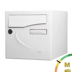 Boite aux lettres Préférence 1 porte blanc brillant 9016B