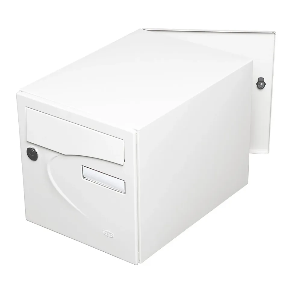 Boite aux lettres Préférence 2 portes blanc brillant 9016B