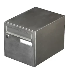 Boite aux lettres Rivage 1 porte inox brossé