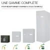 Boite aux lettres Soléa 1 porte Vert mat sablé RAL 6007 MS