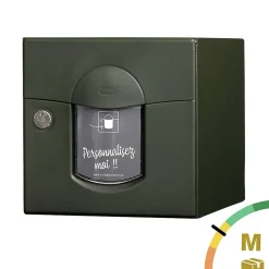 Boite aux lettres Soléa 1 porte Vert mat sablé RAL 6007 MS