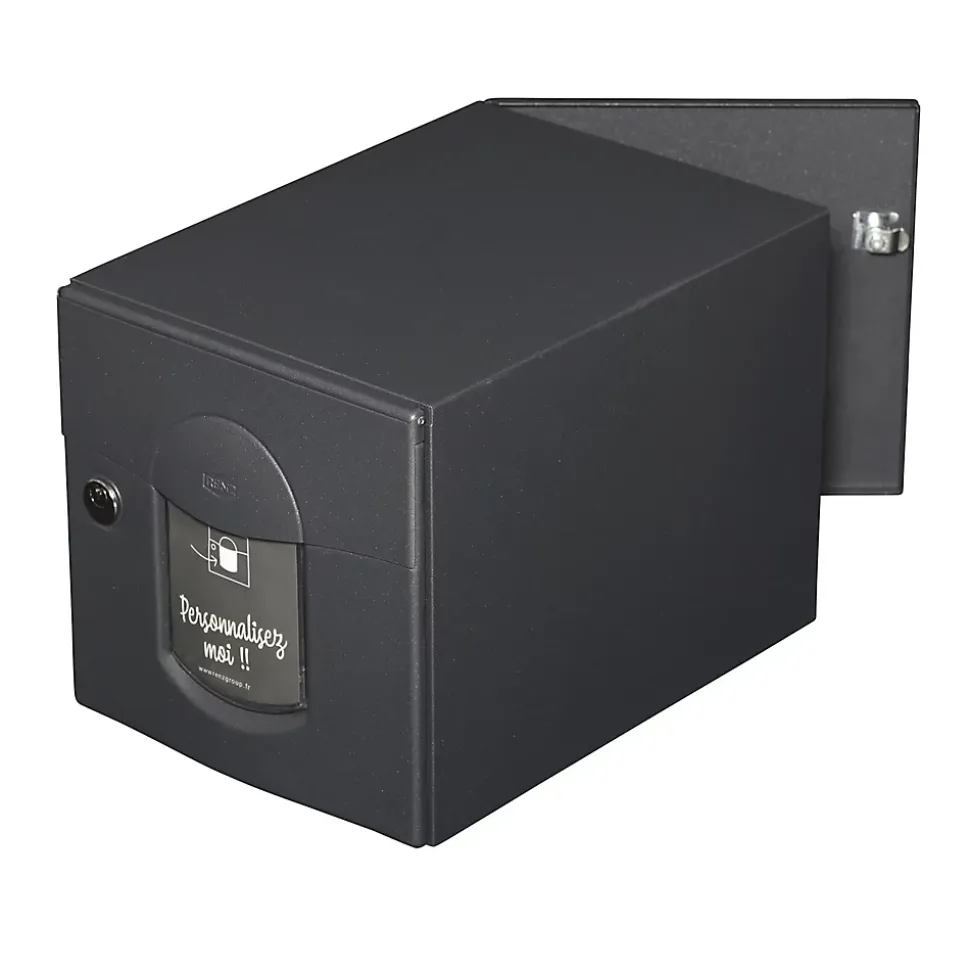 Boite aux lettres Soléa 2 portes Noir Sablé 2100 MS