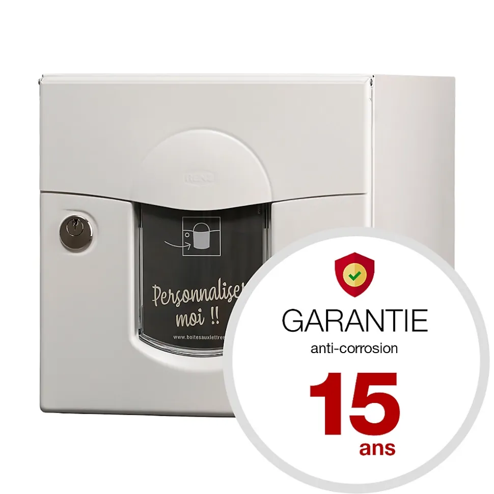 Boite aux lettres Soléa 1 porte Blanc 9010 mat