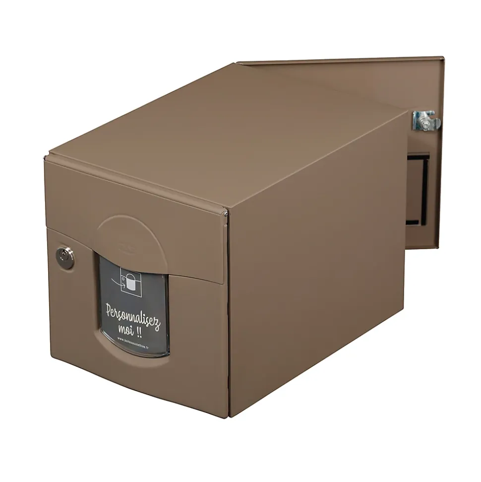 Boite aux lettres Soléa 2 portes taupe RAL 7006 B