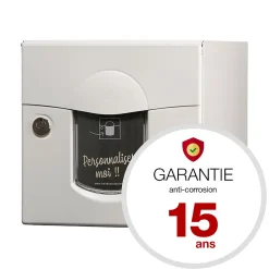 Boite aux lettres Soléa 2 portes Blanc 9010 mat