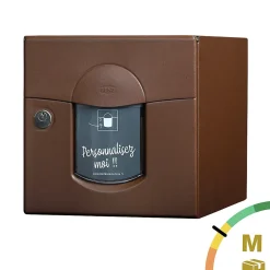 Boite aux lettres Soléa 1 porte Rouille mat sablé RAL 0210 MS