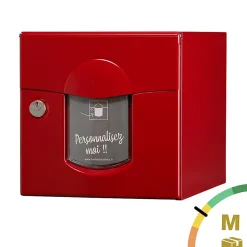 Boite aux lettres Soléa 2 portes rouge 3004 B